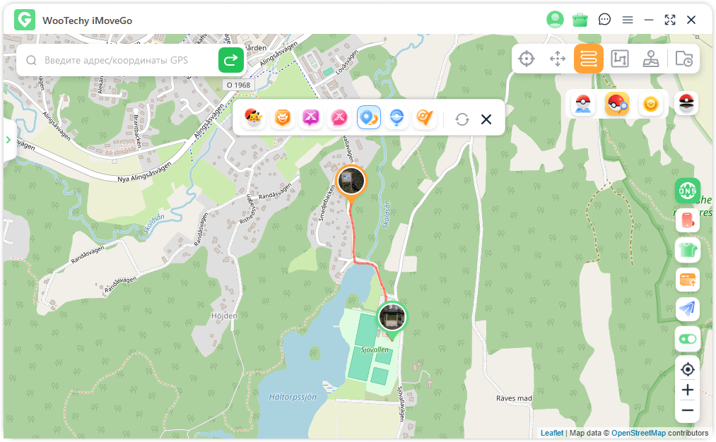 PoGo Интерактивная картаs 4