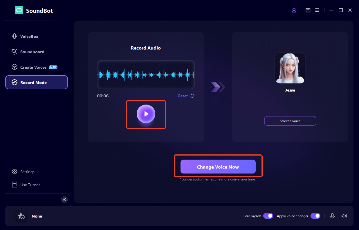 Record Voice Changing 2