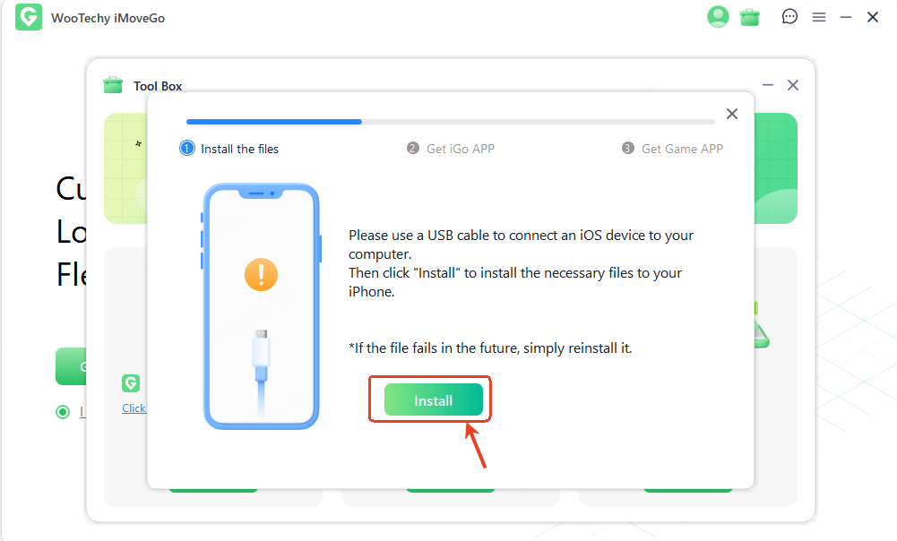 complete the profile installation