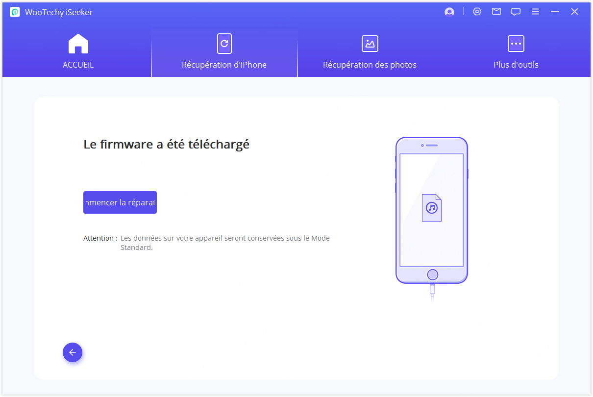 réparer votre appareil