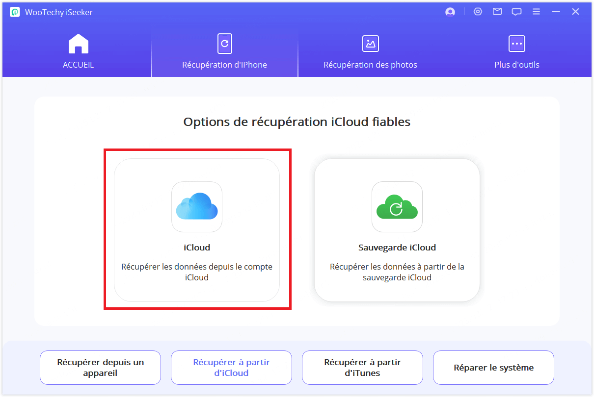 sélectionner_compte_icloud