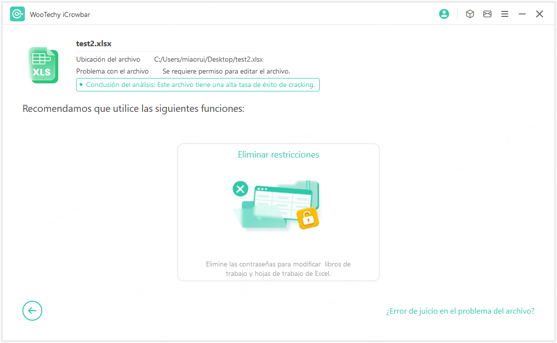 Einschränkung aufheben
