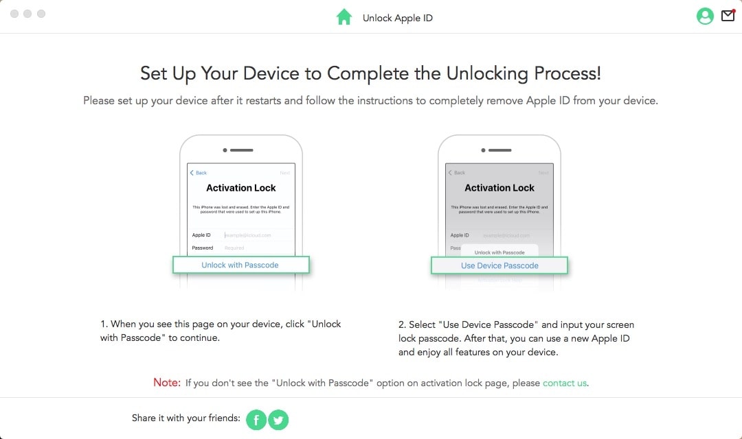 setup your device