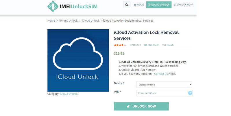 remove activation lock online service