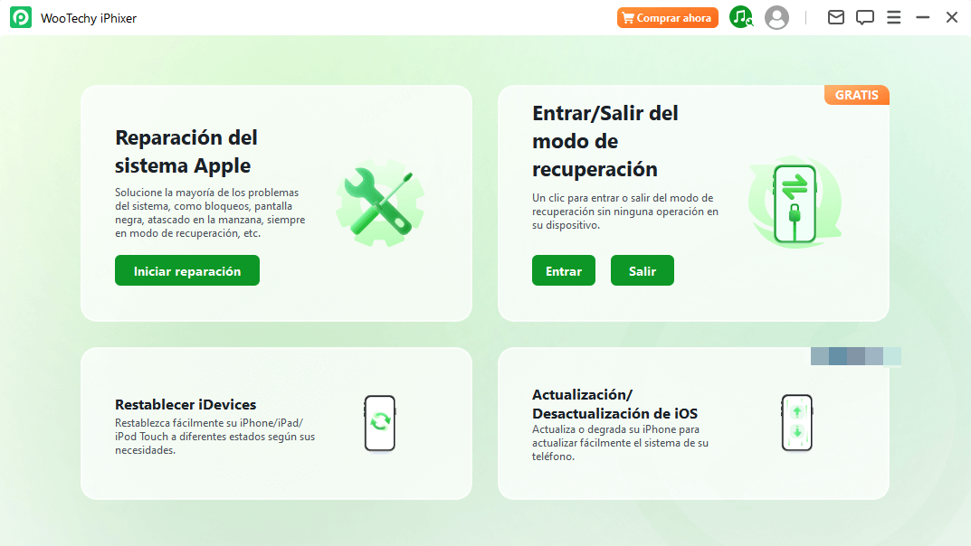 instalar iOS 26 beta con wootechy iphixer