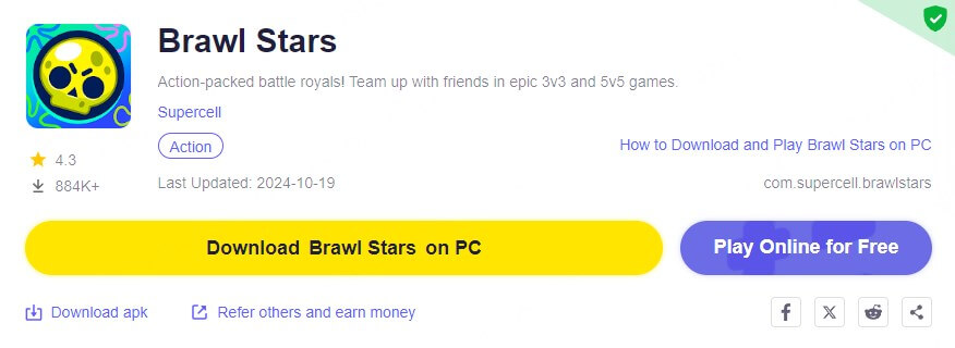 descargar Brawl Stars en LDPlayer