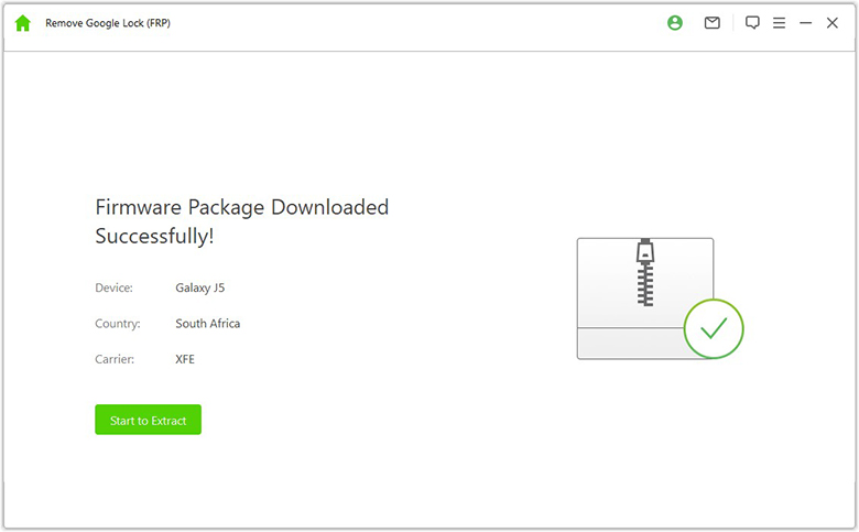 Extracción de paquetes de firmware