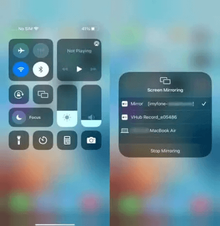 Activa la duplicación de pantalla desde tu iPhone