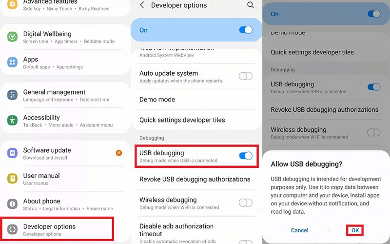 USB Debugging