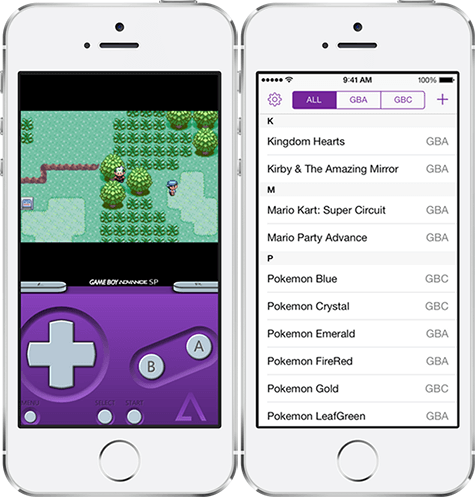 GBA4iOS1 Emulator