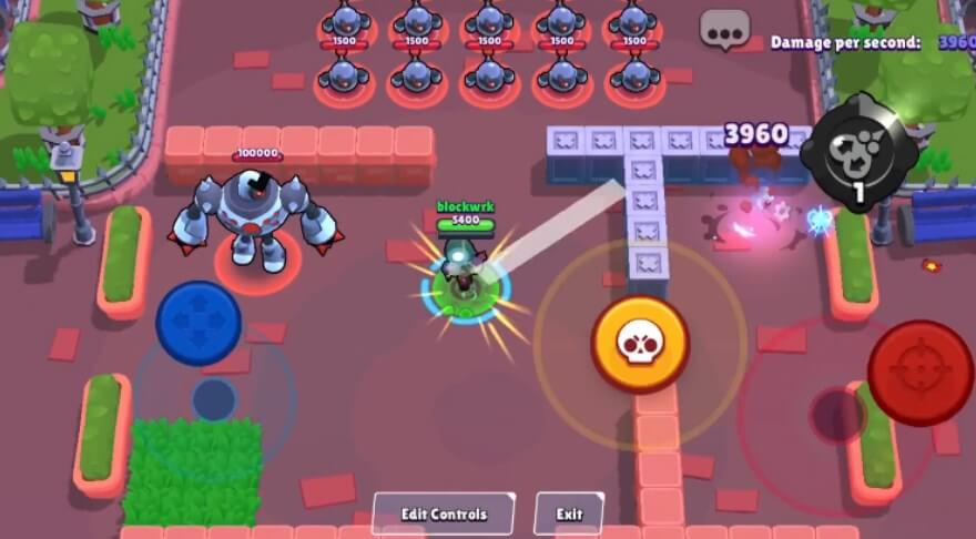 brawl stars plein écran sur pc