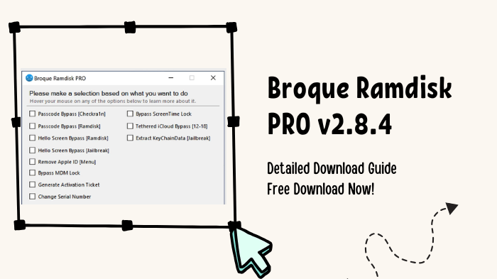 examen de broque ramdisk pro