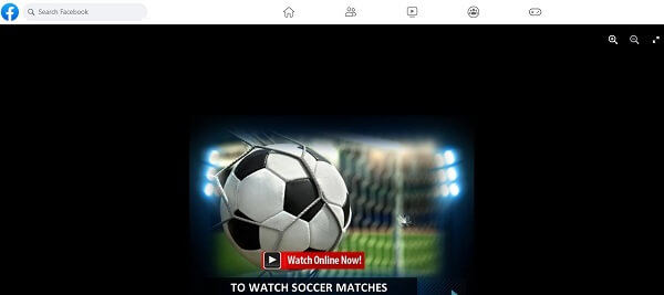 utiliser Facebook Watch pour visionner le football en streaming