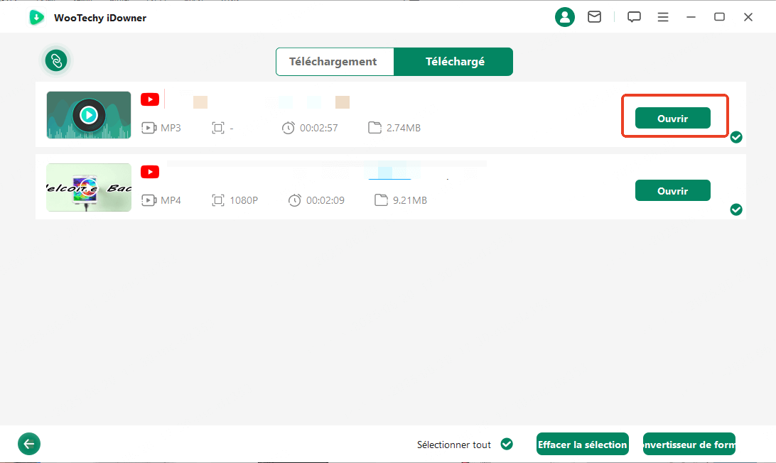emplacement de téléchargement idowner