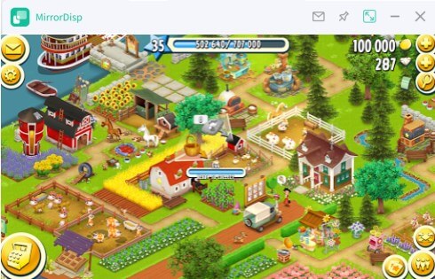 afficher hay day sur pc