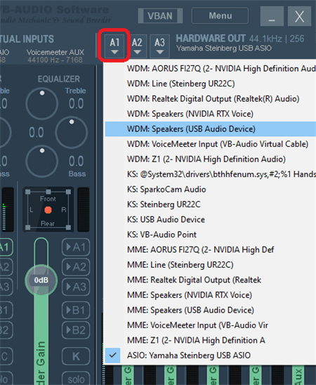 Voicemeeter modificateur de voix discord