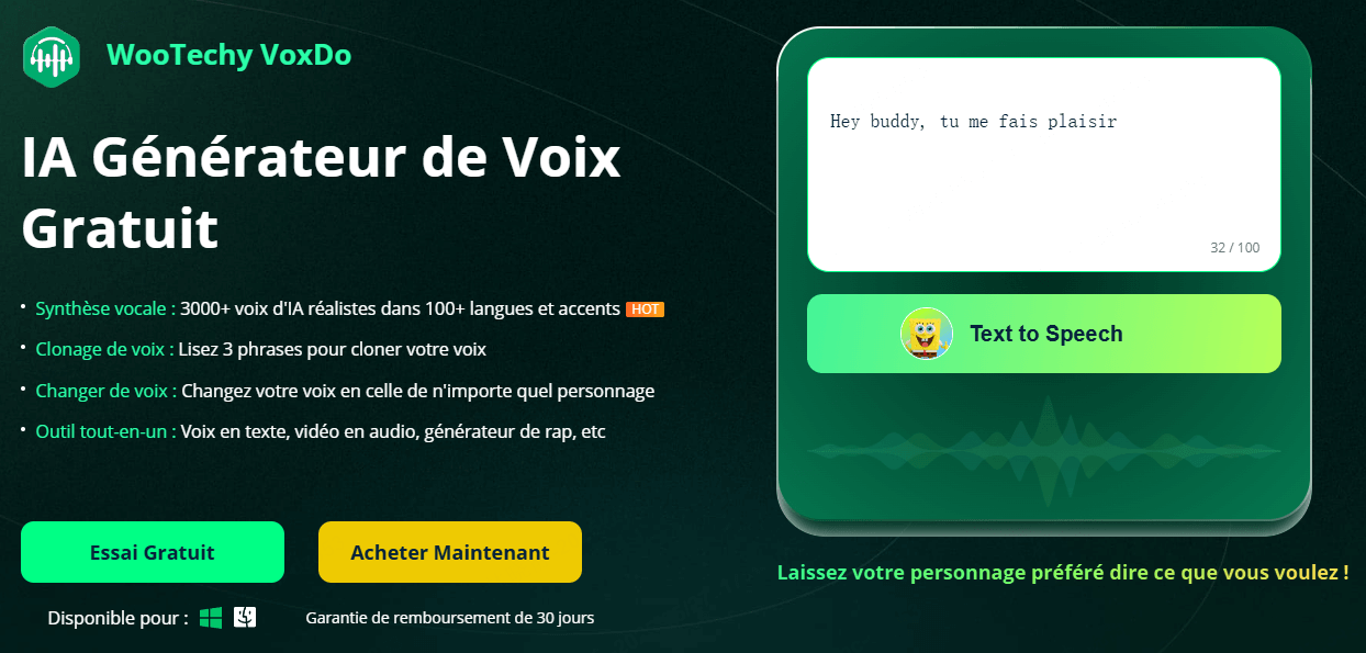 voxdo cloner la voix