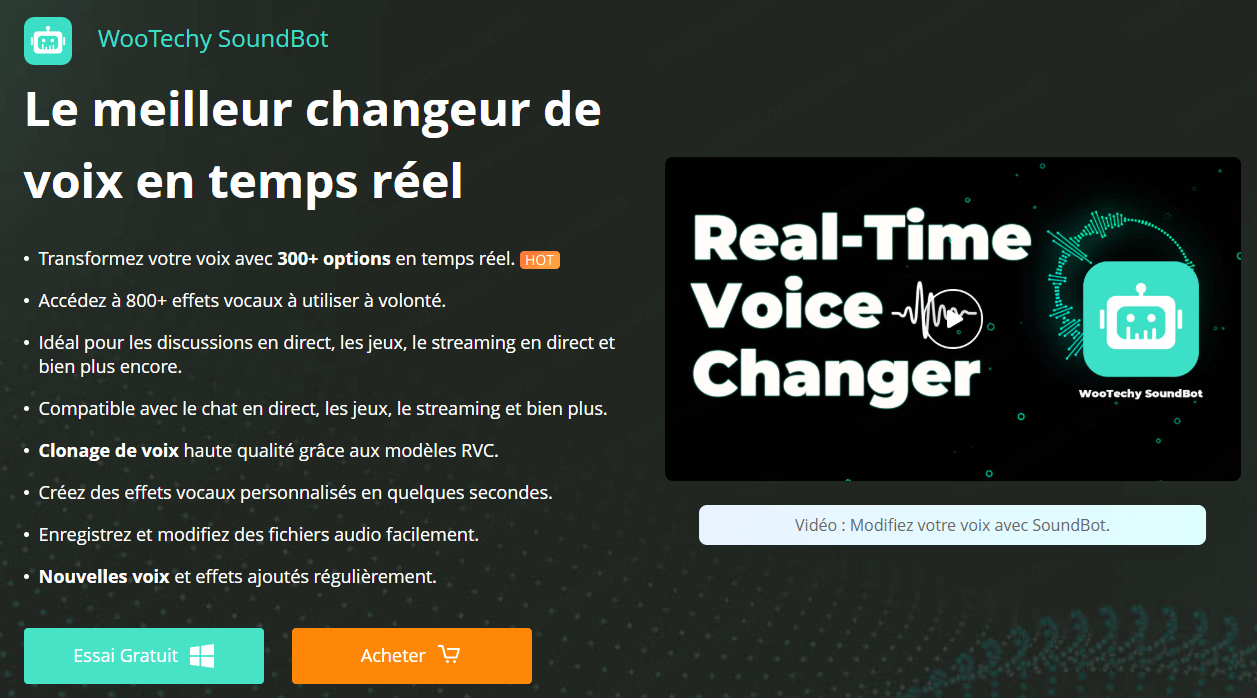 wootechy soundbot meilleur modificateur de voix gratuits