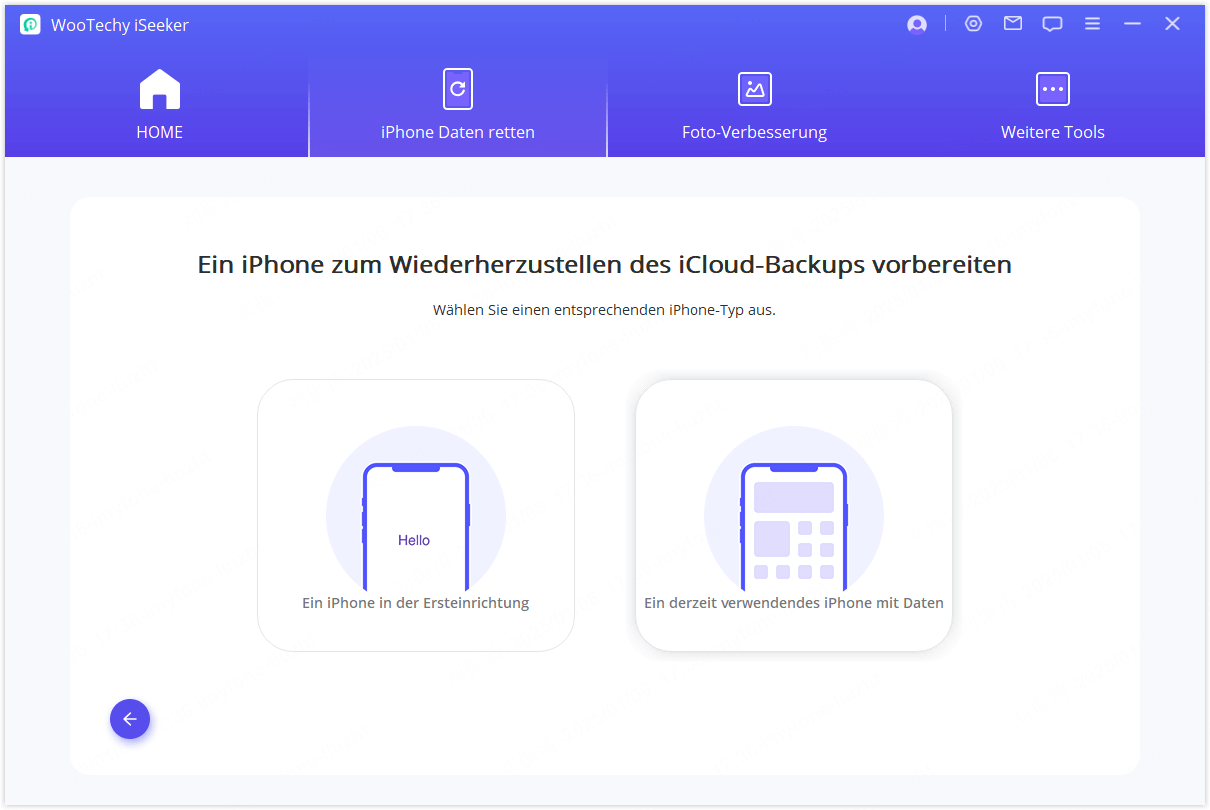 Un iPhone en cours d'utilisation avec des données