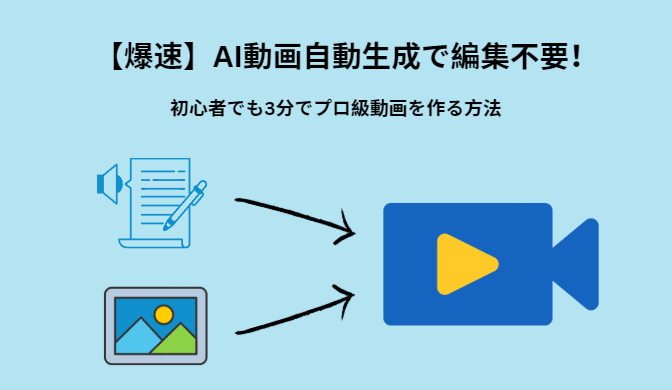 AI動画自動生成