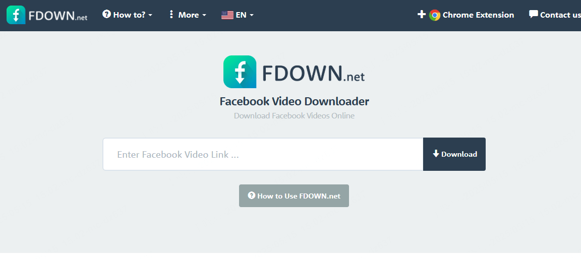 Facebook動画ダウンロードサイト