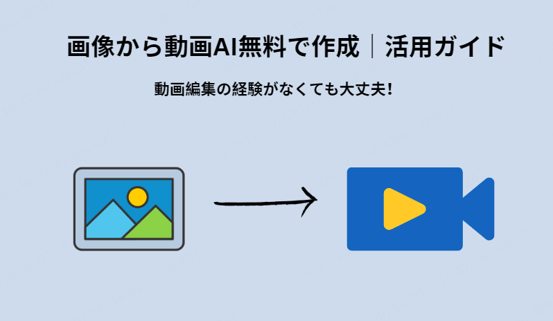 画像から動画AI無料で作れる最新ツール
