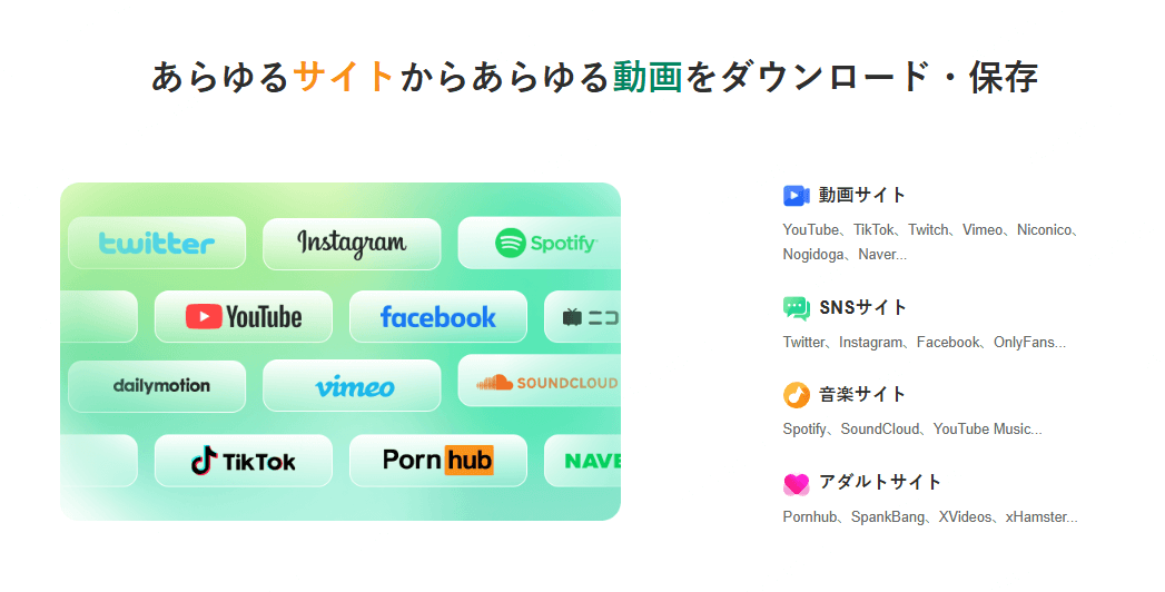 WooTechy iDowner幅広いプラットフォーム対応