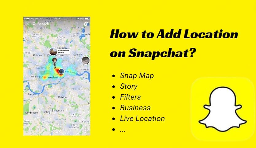 How to Add Location on Snapchat