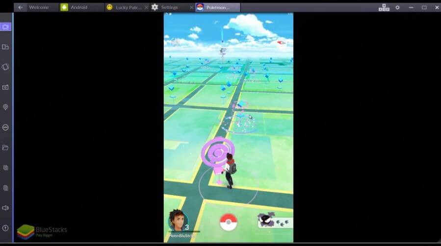 Spoof Pokemon GO Location in BlueStacks