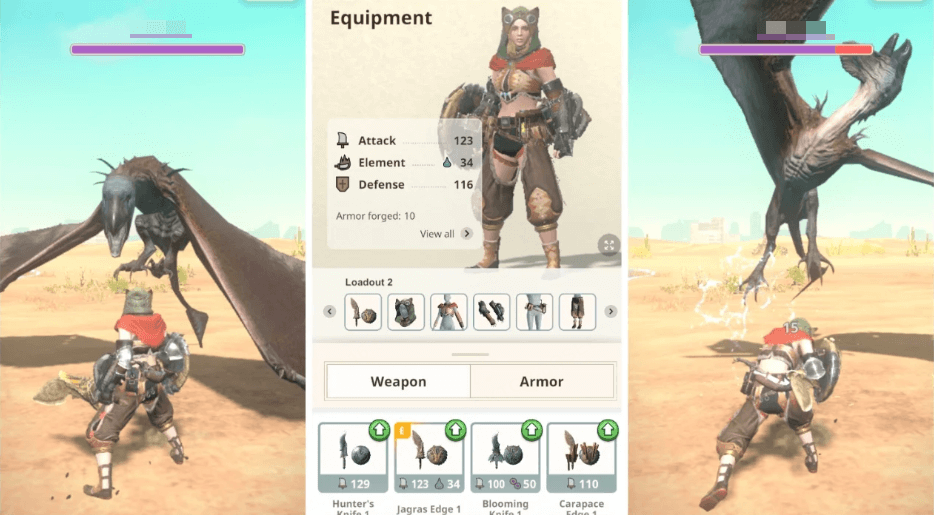 How to Customize Monster Hunter Now Weapons