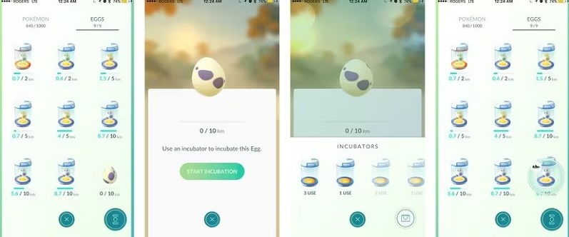 How to Use Incubators in Pokémon GO