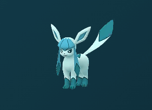 Shiny Glaceon in Pokemon GO