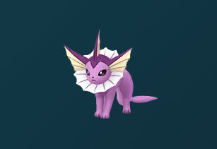 Shiny Vaporeon in Pokemon GO