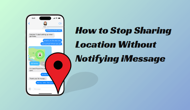 how to Stop Sharing Your Location on iMessage