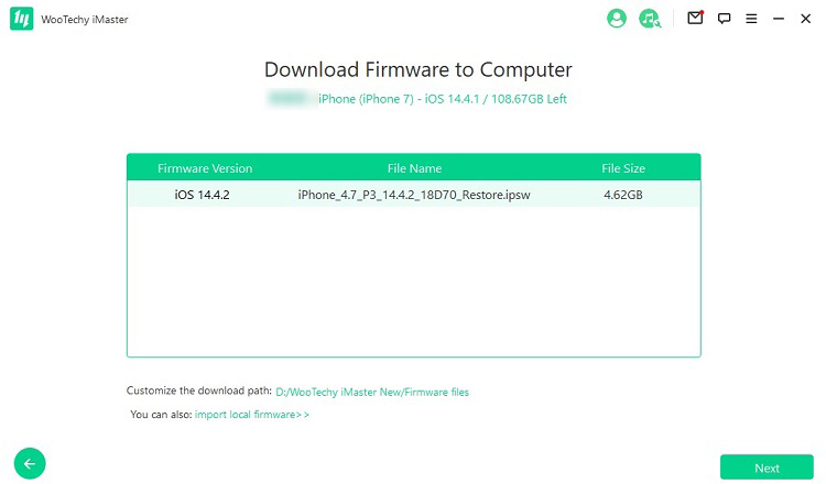 download firmware to computer