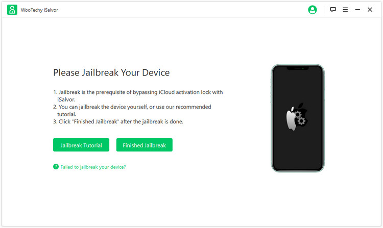  comece a fazer o jailbreak do seu dispositivo 