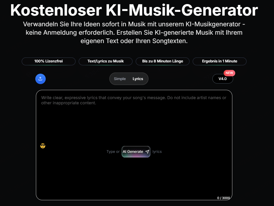 aimusicgenai ai music generator overview