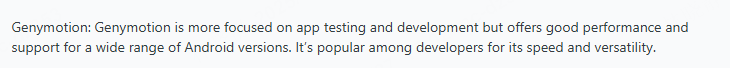 genymotion  reddit-feedback