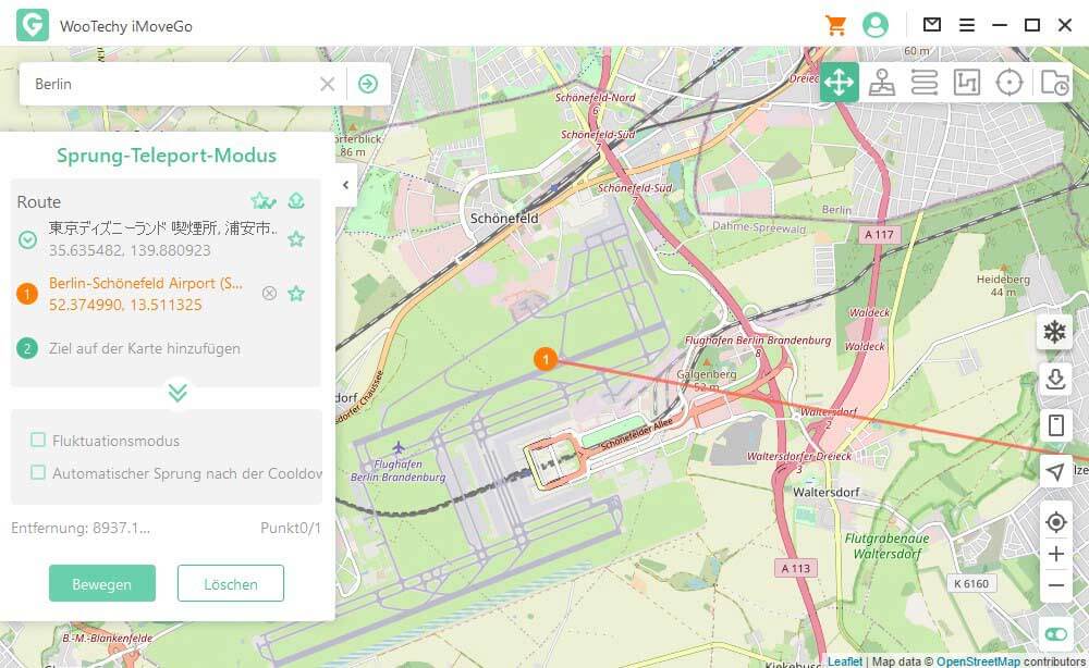 Life360-Standort mit imovego Teleport-Modus fälschen