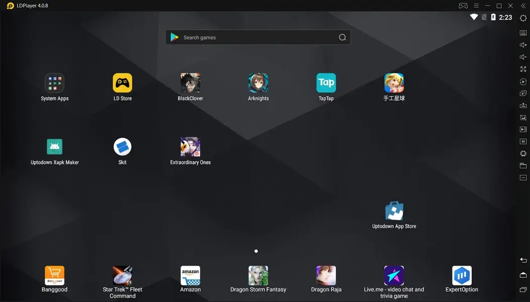 ldplayer Oberfläche