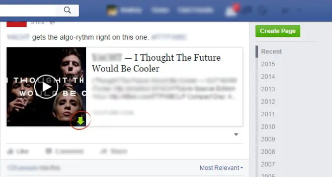 SaveFrom.net Facebook Video Downloader Extension