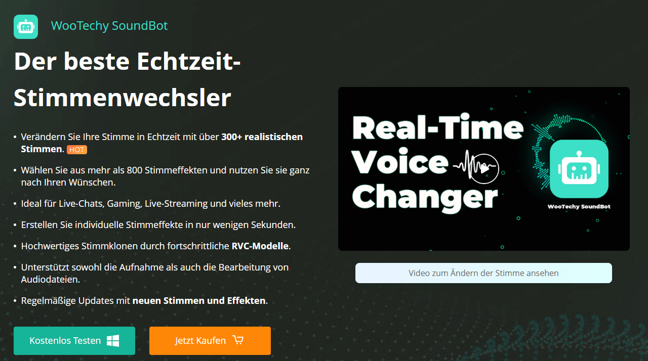 wootechy soundbot stimmenverzerrer kostenlos