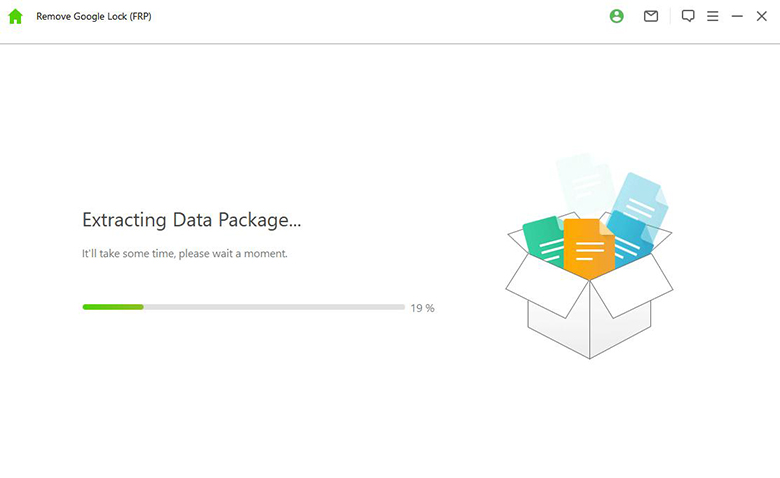 Starten Sie die Extraktion der Firmware