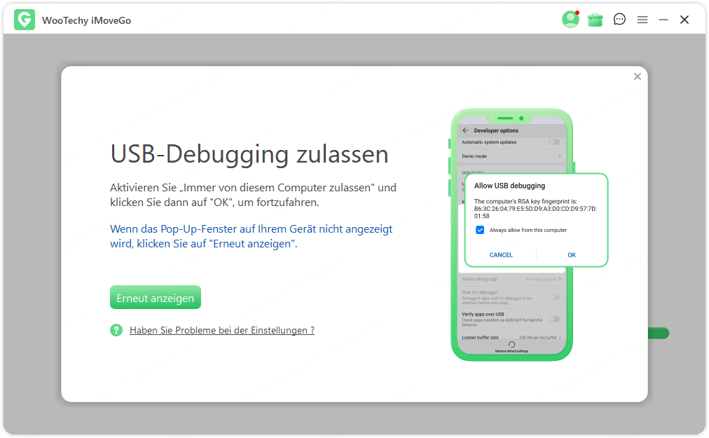 USB-Debugging zulassen