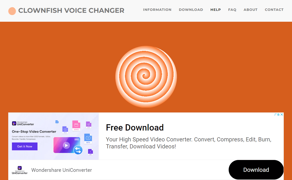 Clownfish Voice Changer