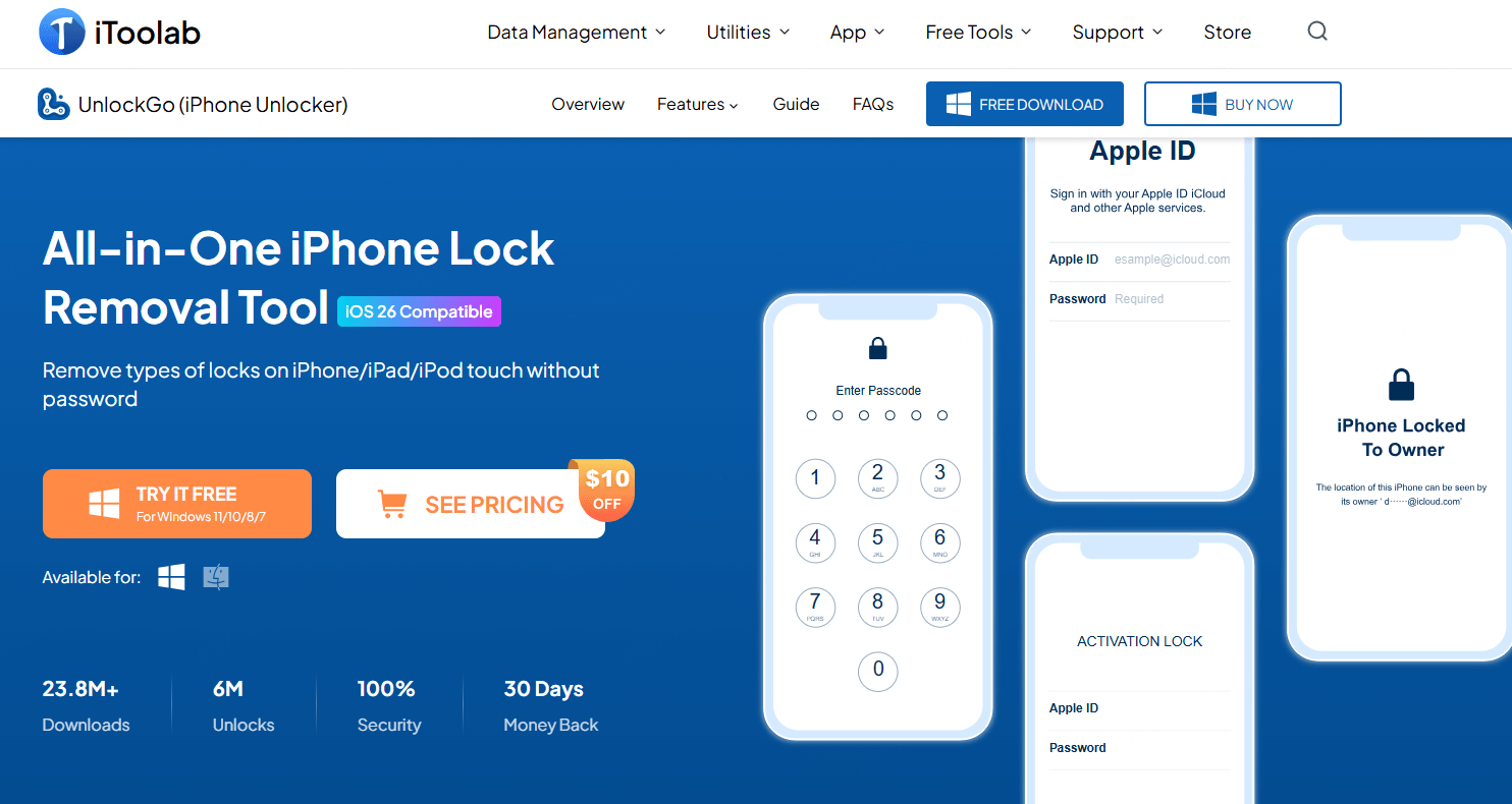 iToolab UnlockGo