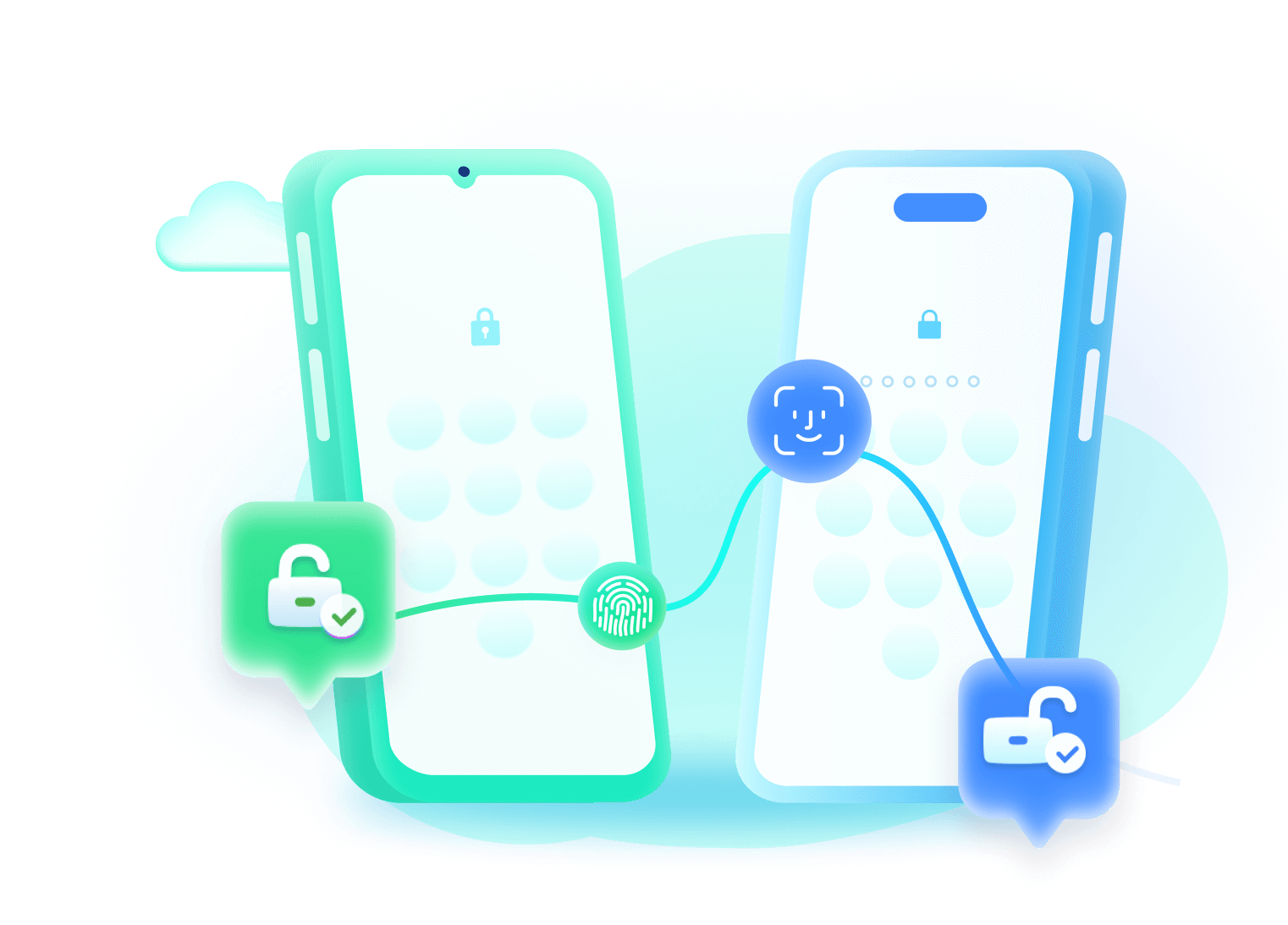비밀번호 없이 iOS 및 Android 화면 잠금 해제