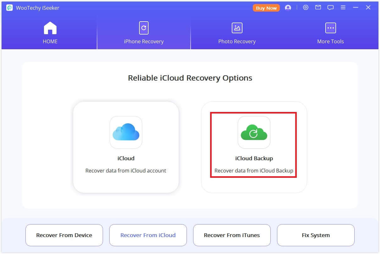 iCloud 백업