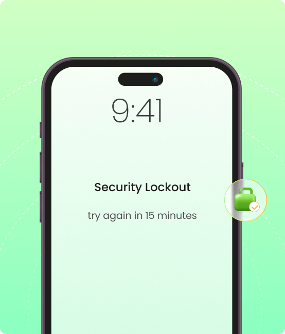 iPhone 잠금 화면 반응하지 않다