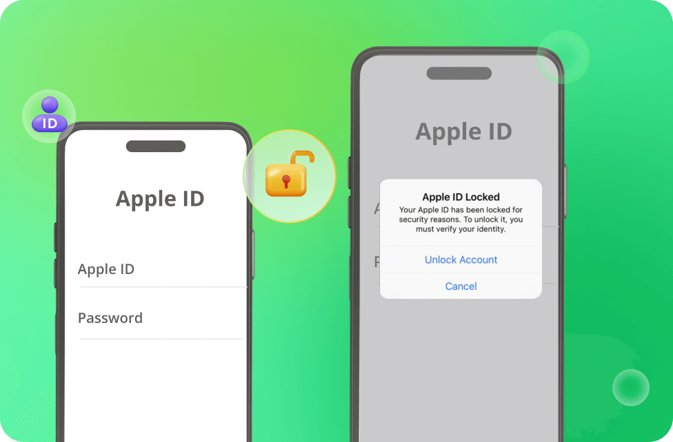 Apple ID 제거 및 삭제